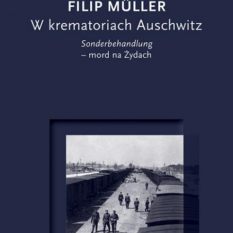 okładka książki W krematoriach Auschwitz